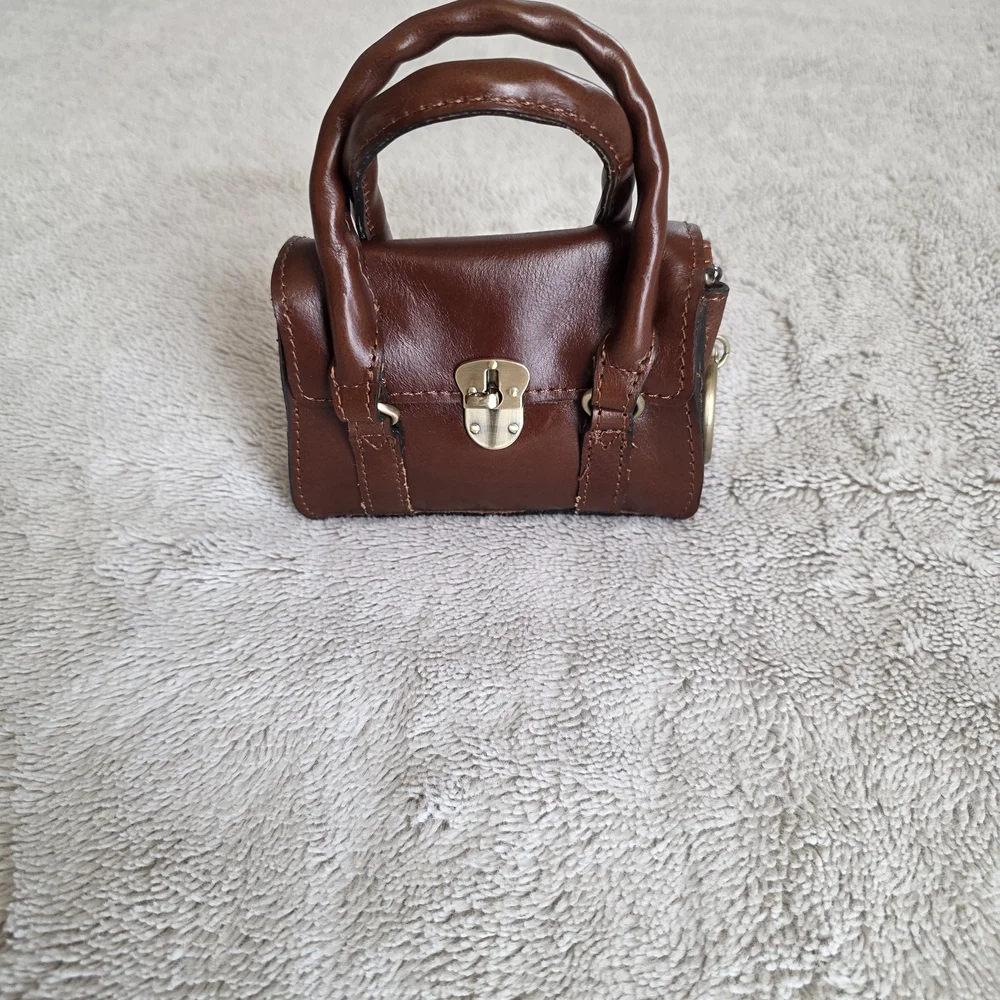 Patricia Nash Rich Brown Mini Bag - Picture 3 of 12
